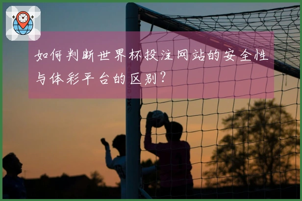 如何判断世界杯投注网站的安全性与体彩平台的区别？